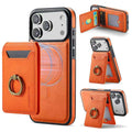 Detachable MagSafe Wallet Case – Multi-Angle Kickstand & RFID Protection