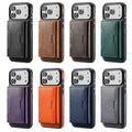Detachable MagSafe Wallet Case – Multi-Angle Kickstand & RFID Protection