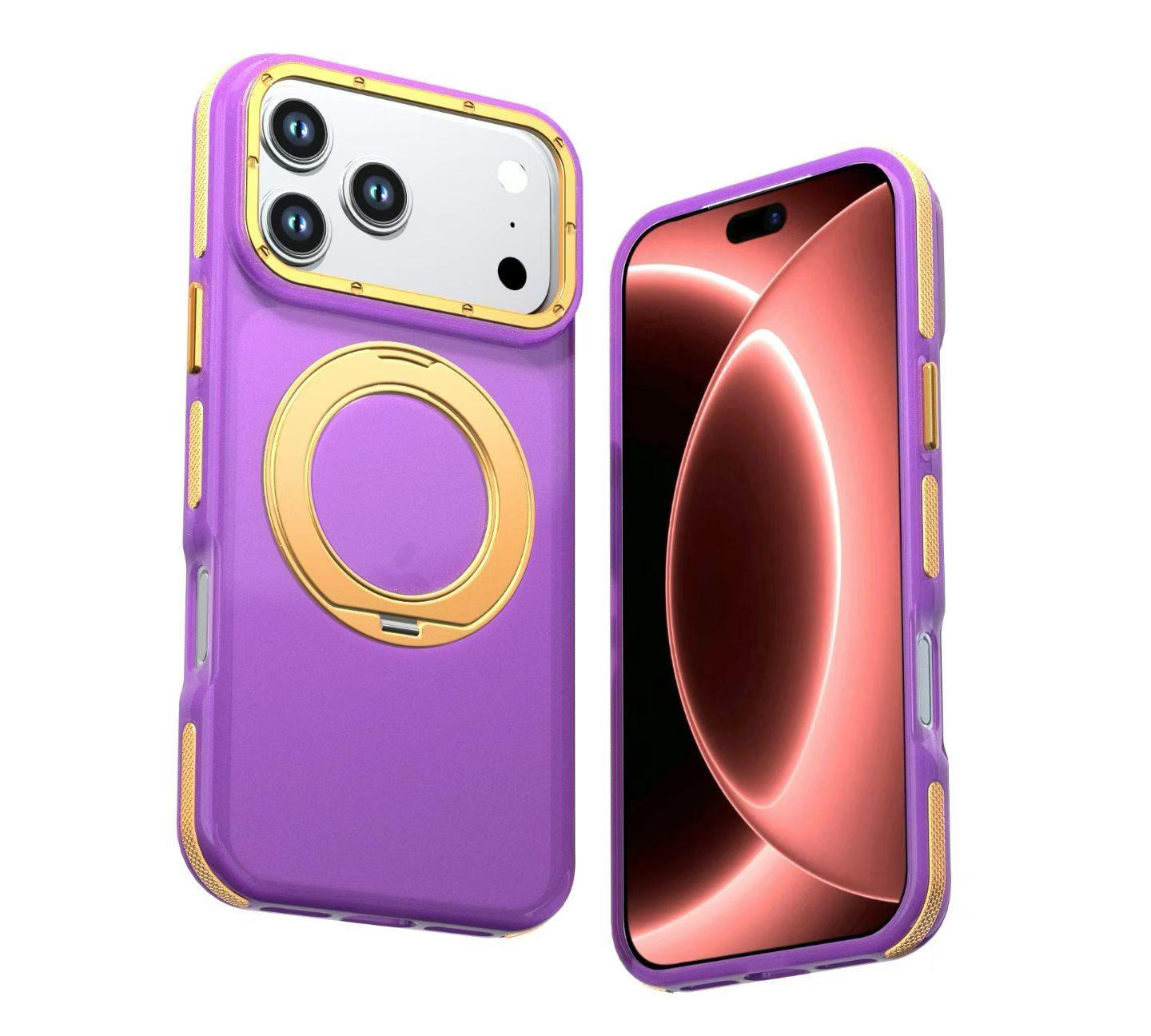 Summer Vibes: Dopamine Color Clash MagSafe Kickstand iPhone Case