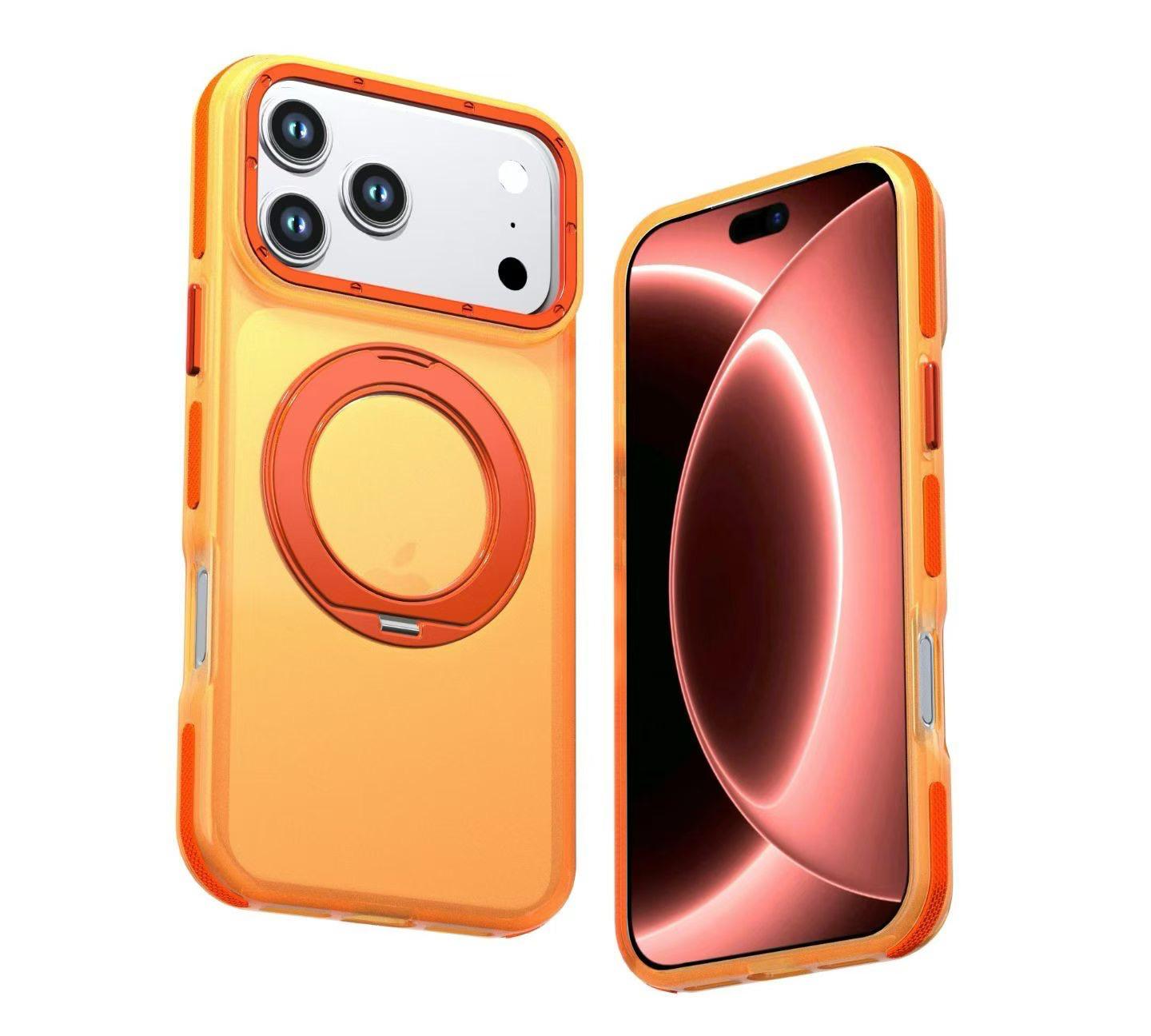 Summer Vibes: Dopamine Color Clash MagSafe Kickstand iPhone Case