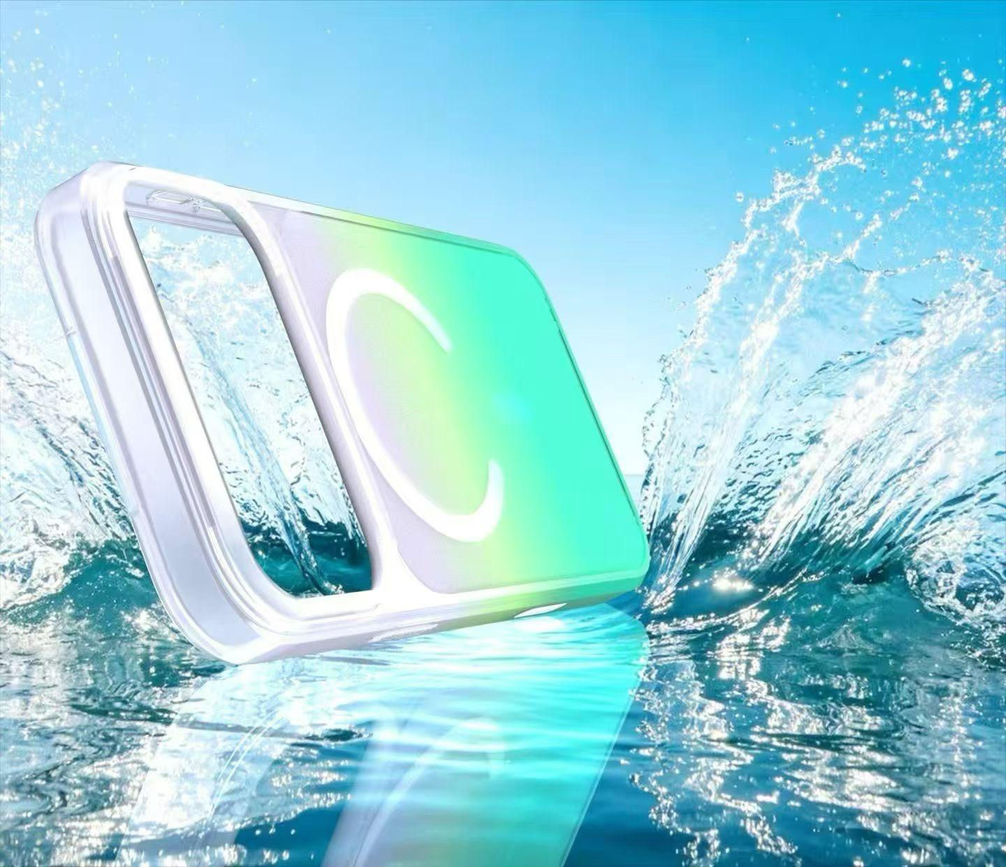 Shimmer Gradient Matte Magnetic Phone Case
