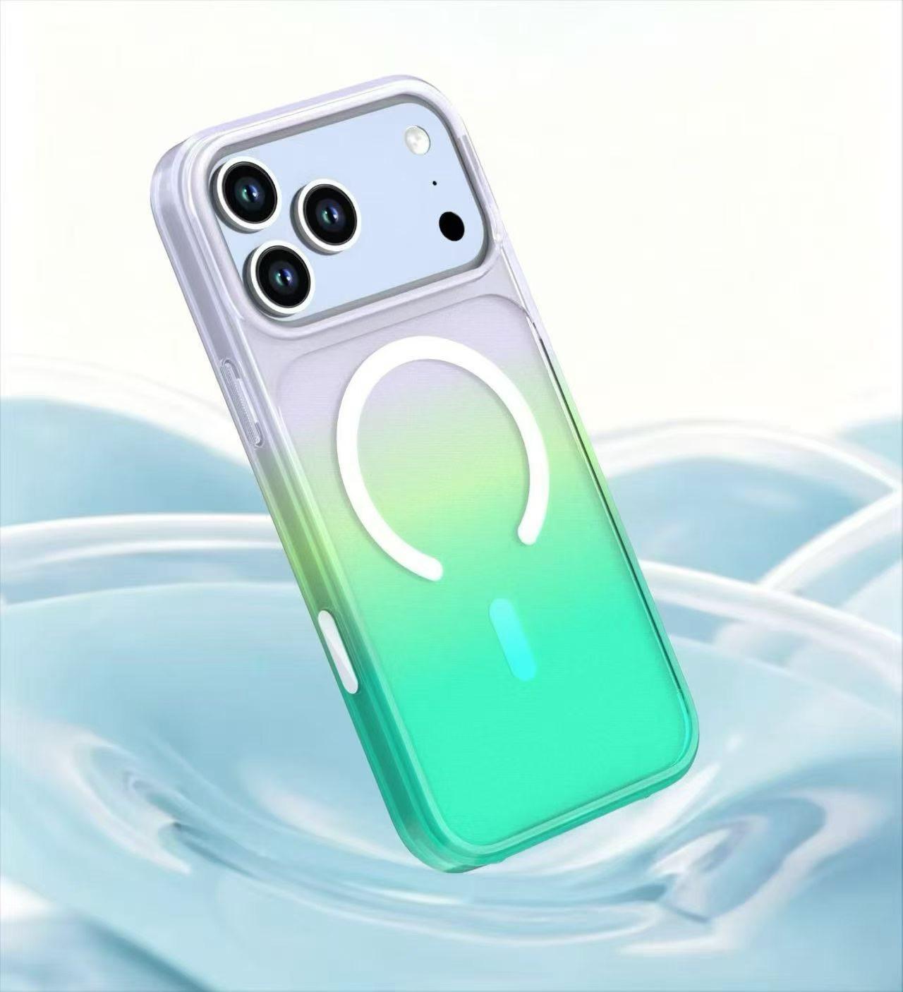 Shimmer Gradient Matte Magnetic Phone Case